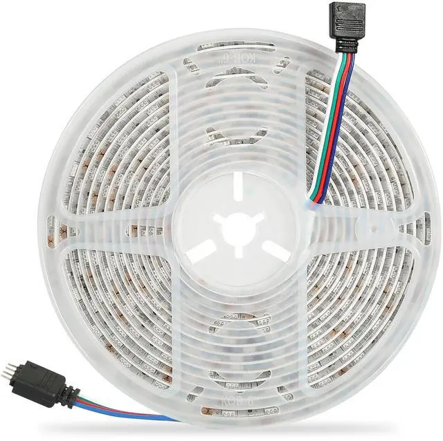 Main image of Fresh Fab Finds 16.4FT RGB LED Strip Lights 300 LEDs Waterproof Music Sync Smart WiFi Alexa Google - Gray - One Size
