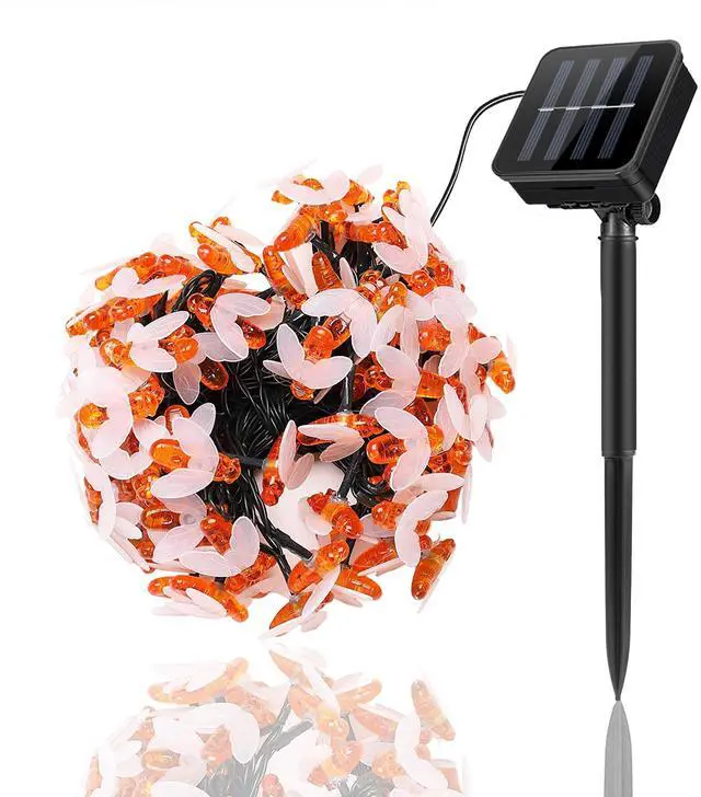 Main image of Fresh Fab Finds Solar Bee LED String Lights IP65 Waterproof Garden Yard Decor 30 LEDs - Black - One size