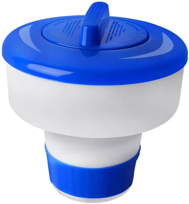 Main image of Fresh Fab Finds Floating Chlorine Dispenser for Tablets in Pools, Spas & Hot Tubs - Blue - One size