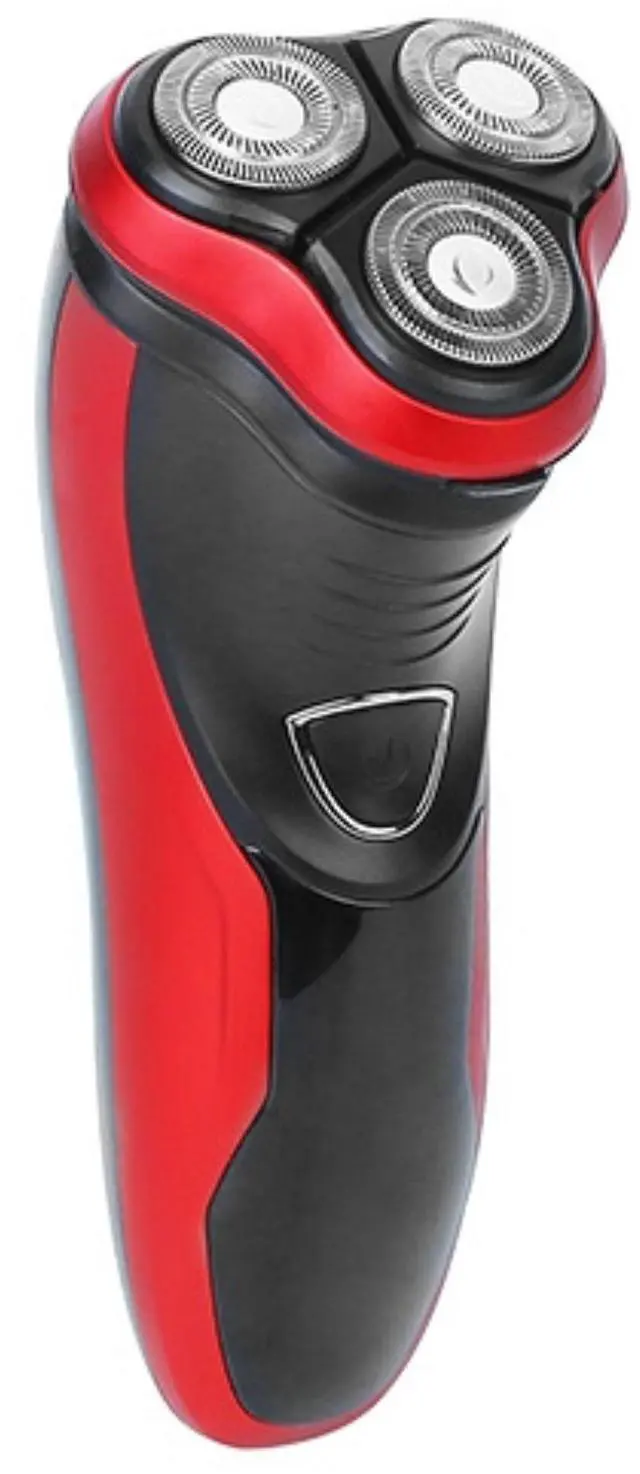 Main image of Fresh Fab Finds IPX7 Waterproof 3D Electric Shaver w/ Pop-Up Trimmer, Rechargeable Razor for Men - Red - One size