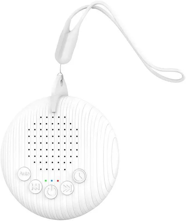 Main image of Fresh Fab Finds White Noise Machine with 10 Soothing Sounds & Timer - White - One size