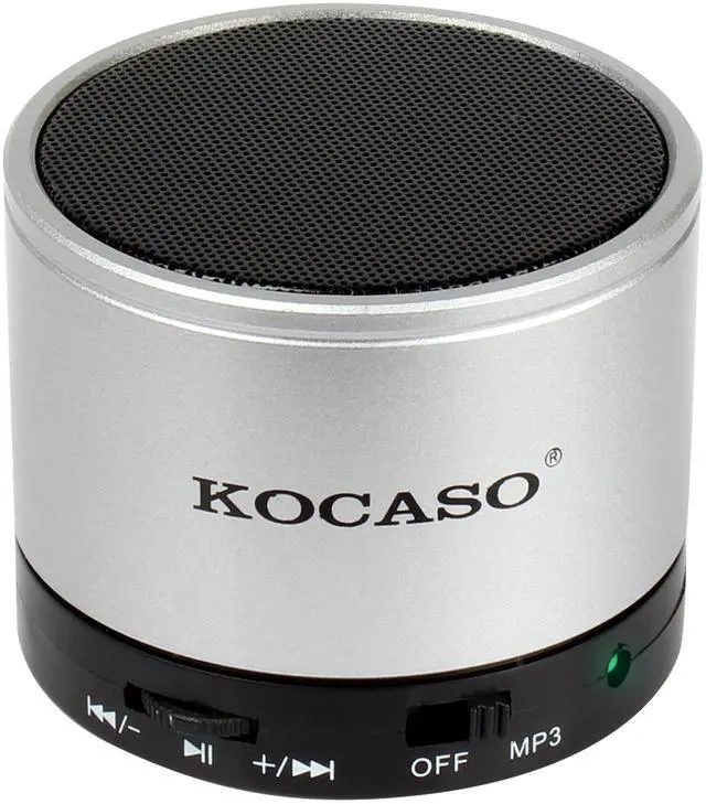 Main image of Fresh Fab Finds Mini Wireless Speaker - Silver One size