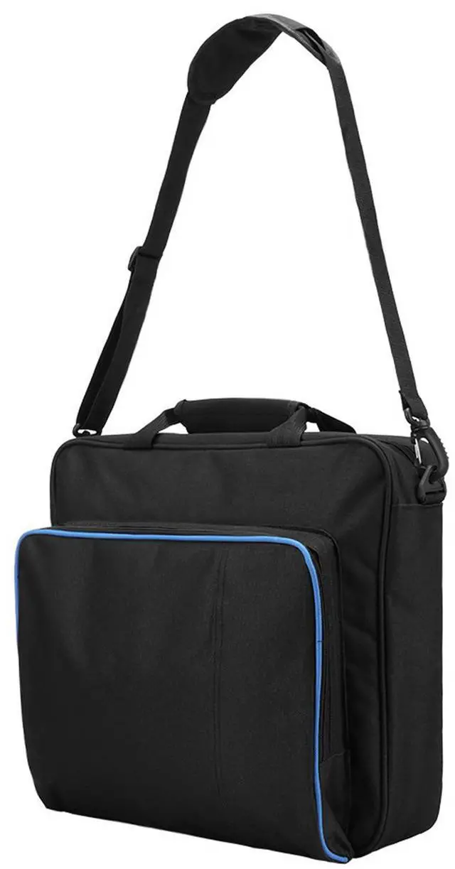 Main image of Fresh Fab Finds Travel Carry Case for PS4 Console Accessories Handbag w/ Strap - Black One size