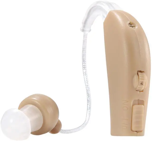 Main image of Fresh Fab Finds iMounTEK Digital Ear Hearing Aid Kit Rechargeable Noise Cancelling Elders Voice Amplifier - Brown