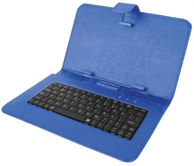 Main image of Supersonic 10" Tablet Keyboard and Case - Blue