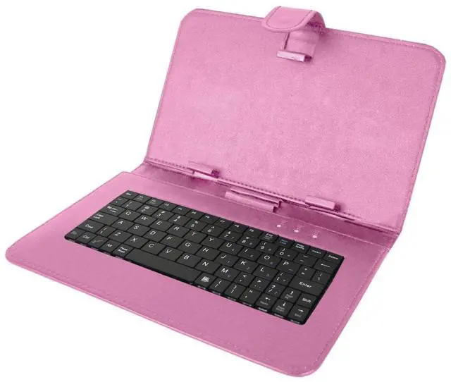 Main image of Supersonic 10" Tablet Keyboard and Case - Pink