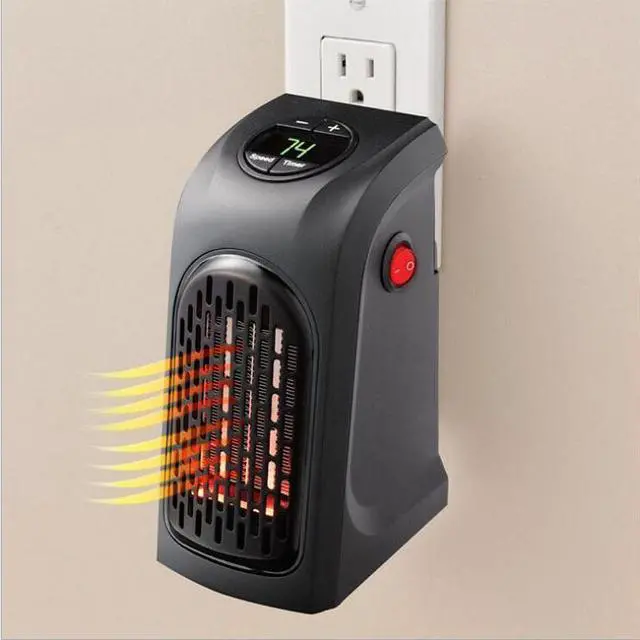 Main image of Vista Digi Heater Cool To Touch - Black