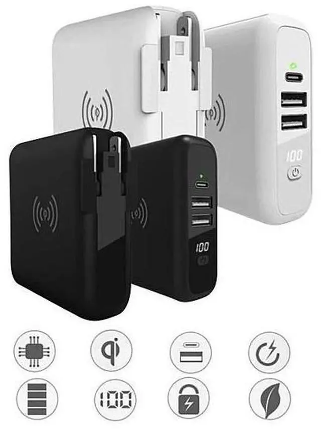 Main image of Vista Global Gadget Charger World Travel Multi-Power and portable Charger - White