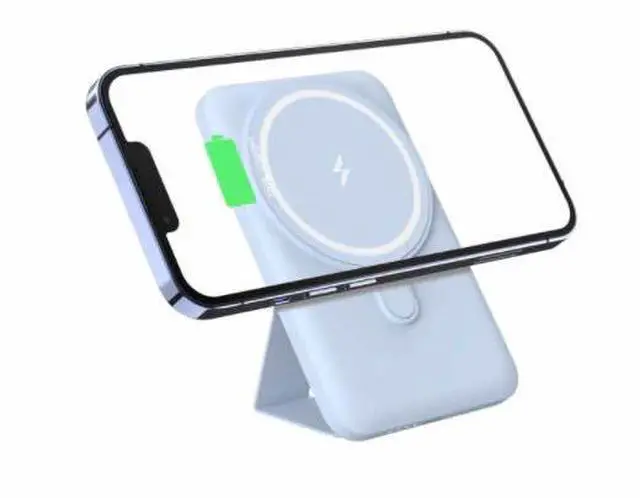 Main image of Vista Stand O Matic Fast Wireless Charger And Multi Stand - BLUE