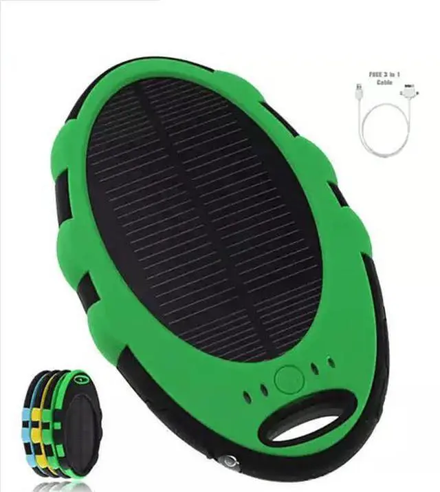 Main image of Solar Green PowerLeaf Charge Extender for your Smart Phones and Gadgets - Yellow