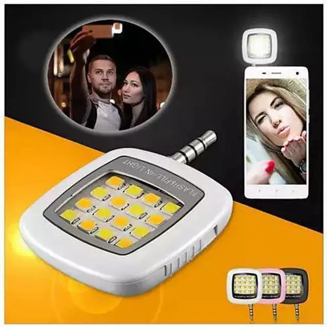 Main image of Vista Mini Selfie LED Photo Light - Black