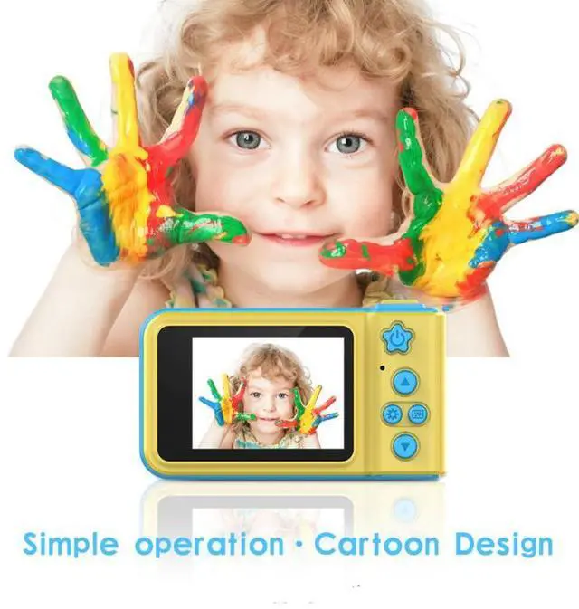 Main image of Vista Super Duper Mini Cam Interactive Real Digital Video Camera For Kids - BLUE