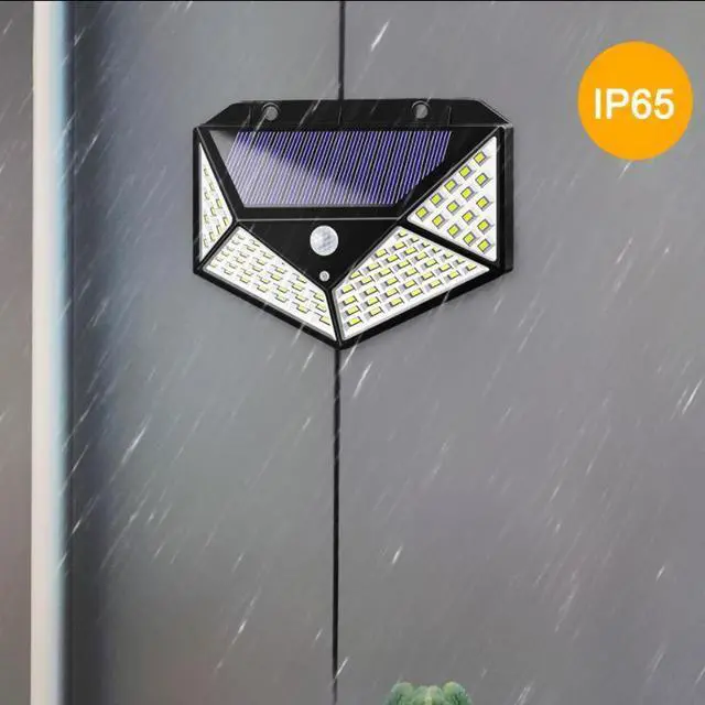 Main image of Vista Outdoor Solar 100 LED Motion Sensor Light - White