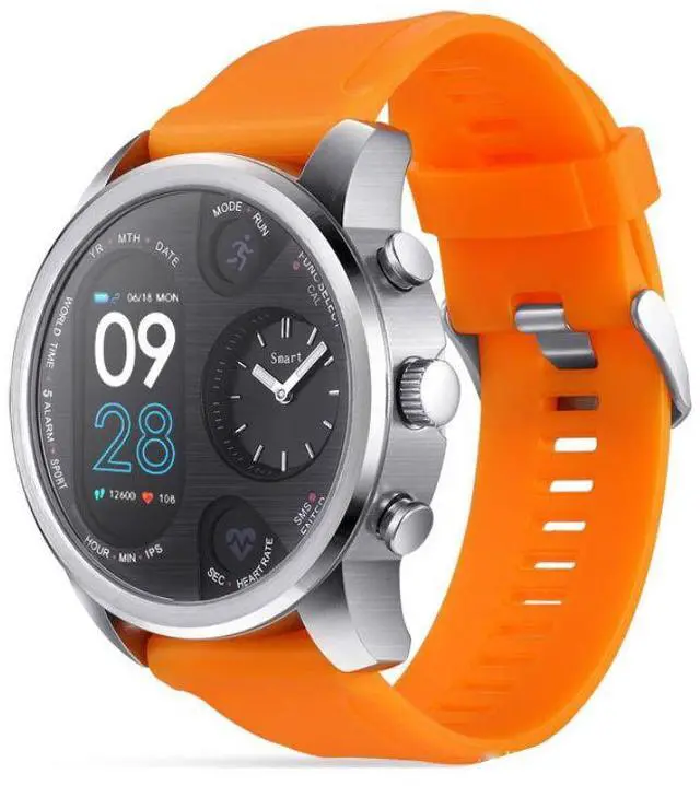 Main image of Alista Rugged Unisex Smart Watch - ORANGE