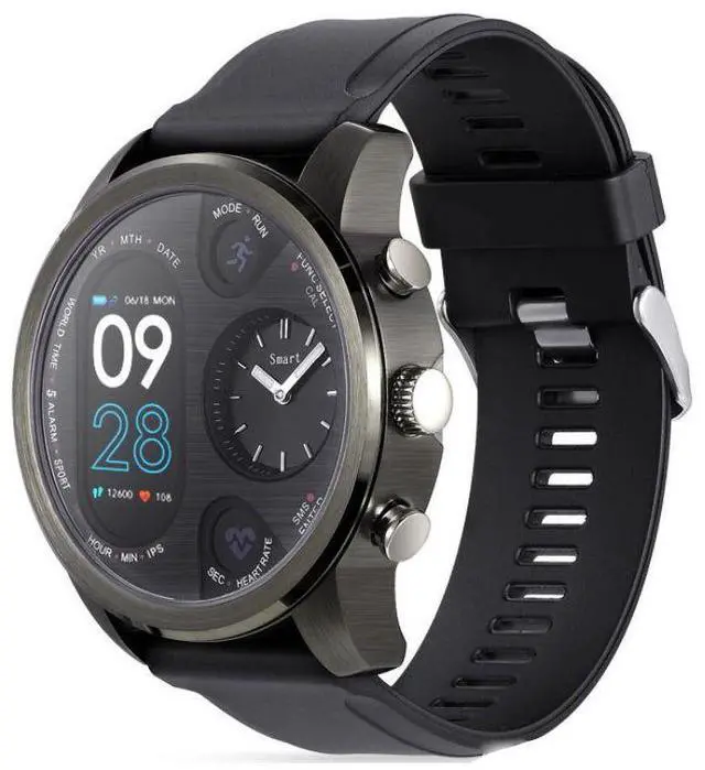 Main image of Alista Rugged Unisex Smart Watch - Black