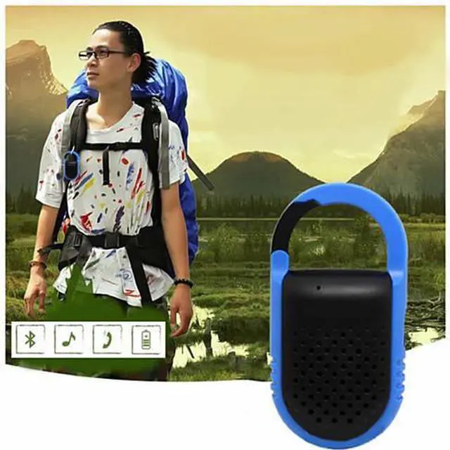 Main image of Vista Clip N Go Bluetooth Speaker and Handsfree Speakerphone - White