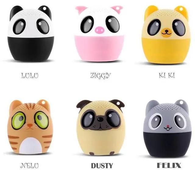 Main image of Vista Lil Wonder Petz Bluetooth Speakers - DUSTY