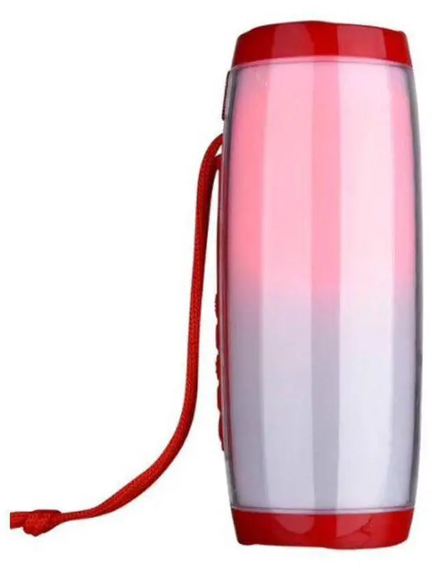 Main image of Vista Rainbow LED Bluetooth Speakers In Vibrant Colors - Red