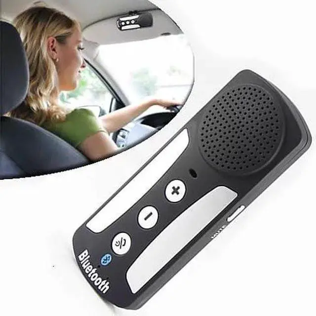Main image of Vista Talk Talk Talk HandsFree Bluetooth Multipoint Car SpeakerPhone - Black