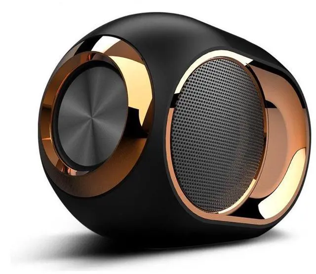 Main image of Vista Olden Golden Retro Mini Gramophone Style Bluetooth Speaker - Blue