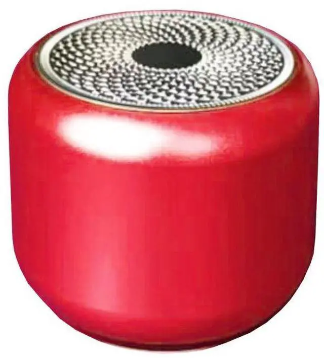 Main image of Vista Metallio Bluetooth Enabled Pocket Speaker - CHRISTMAS RED