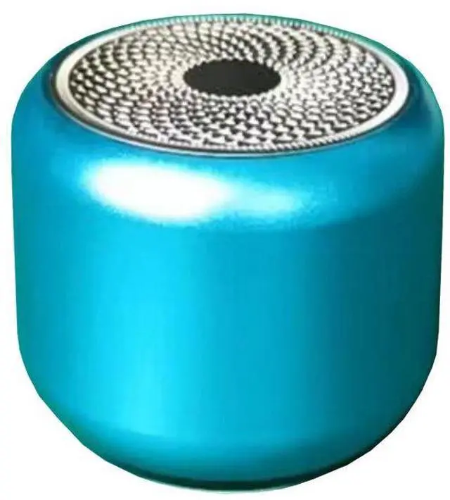 Main image of Vista Metallio Bluetooth Enabled Pocket Speaker - TURQUOISE BLUE