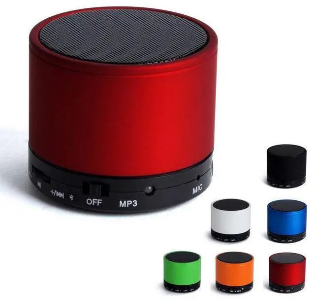 Main image of Vista SOLO Bluetooth Speaker With MP3 Player - CARROT ORANGE