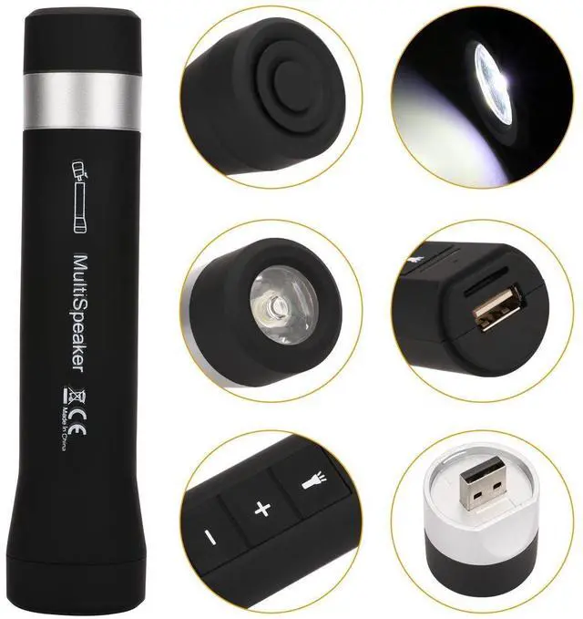 Main image of 5 In 1 Ultimo Multimo Multi Functional Bluetooth Speaker And More - BLACK