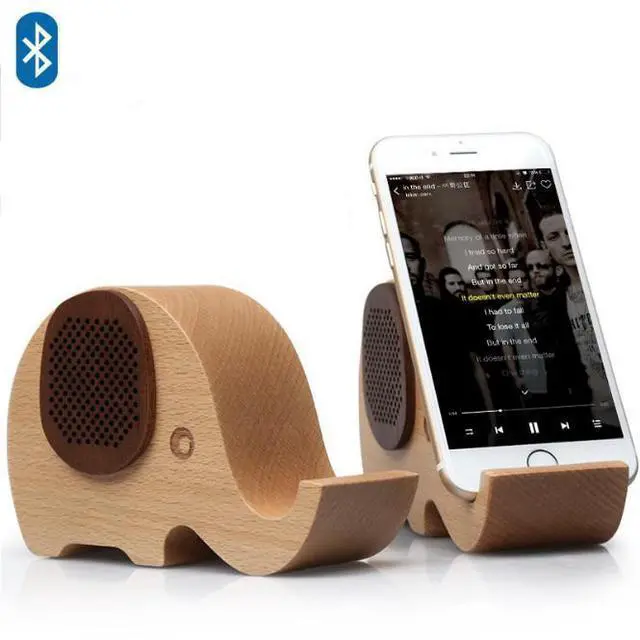 Main image of WOODSY GOODSY 2 IN 1 Bluetooth Speaker And Cell Phone Stand - Silver