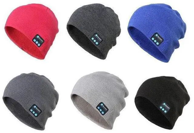 Main image of Vista Musical Beanie Bluetooth Hat - Black