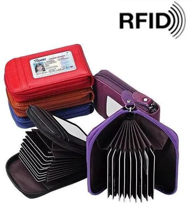 Main image of Vista Zip Vault RFID Blocker Card Holder And Wallet HSM - Yellow