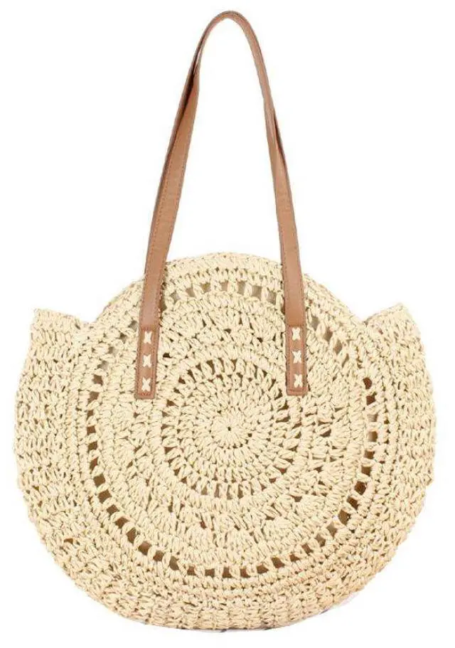 Main image of Vista Summery Vibes All Natural Hand Made Handbag - Sandy Beige