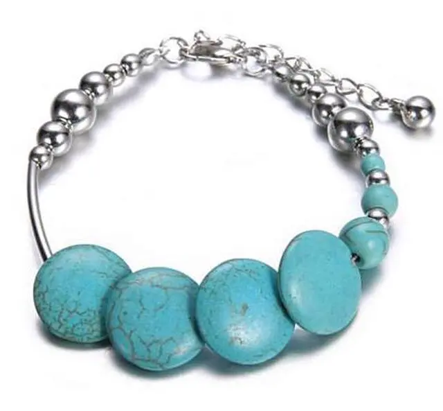 Main image of Vista DEJAVU Sweetly Speckled Turquoise Bracelet - Turquoise