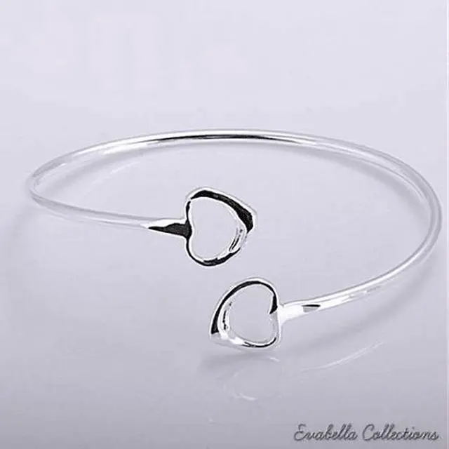 Main image of Vista Sweet Destiny Silver Cuff Bracelet - Silver
