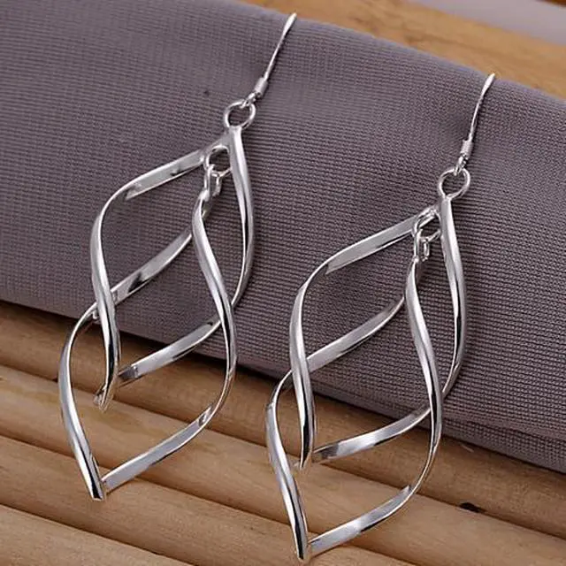 Main image of Vista Charming Wind Chime Earrings - Silver