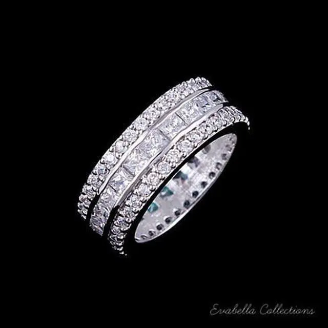 Main image of Vista LUMINA Pure & Pink Banquet Rings - Pink Stone