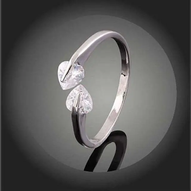 Main image of Vista Sweet Promise Ring - Pledge to Love and Commit - Gold