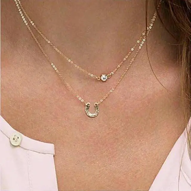 Main image of Vista Lady Luck Necklace - Rose Gold
