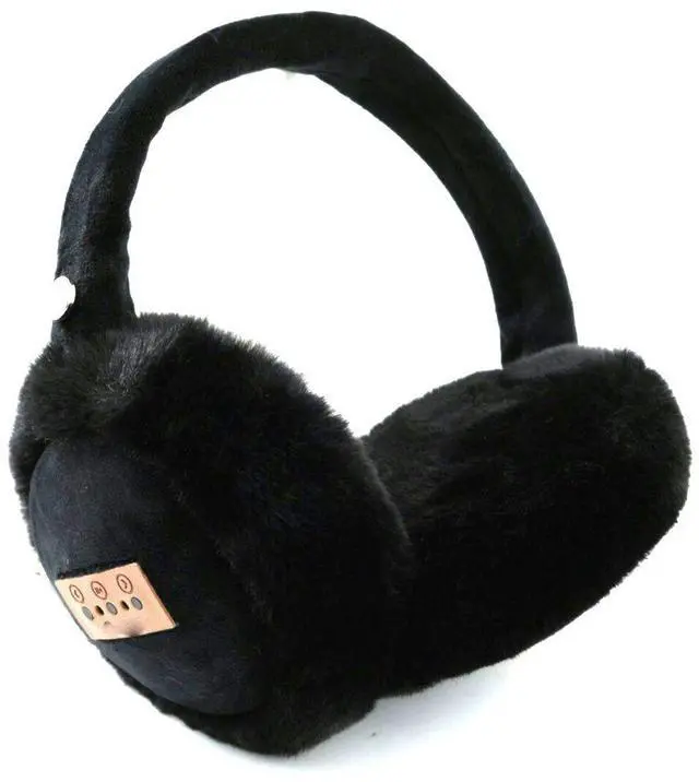 Main image of Vista Fuzzy Wuzzy Bluetooth Headphones - Black