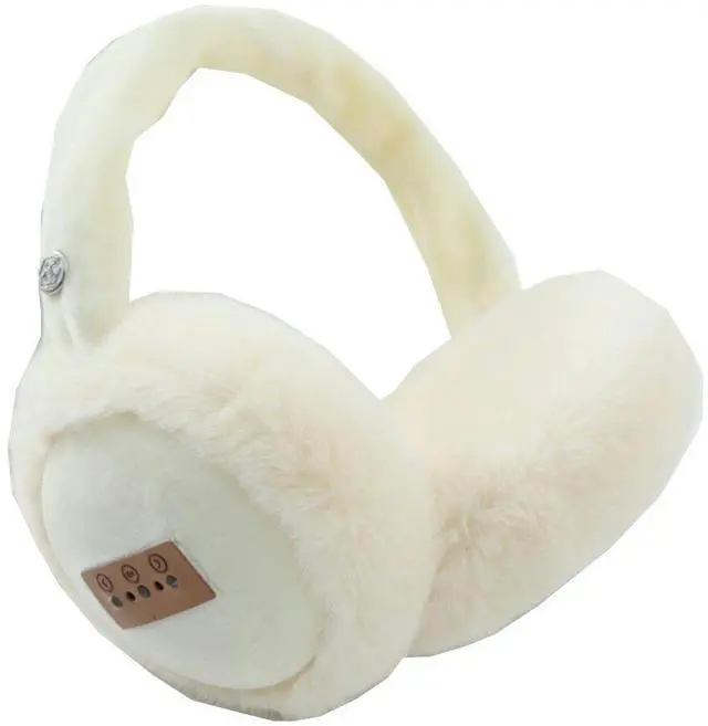 Main image of Vista Fuzzy Wuzzy Bluetooth Headphones - CREAM