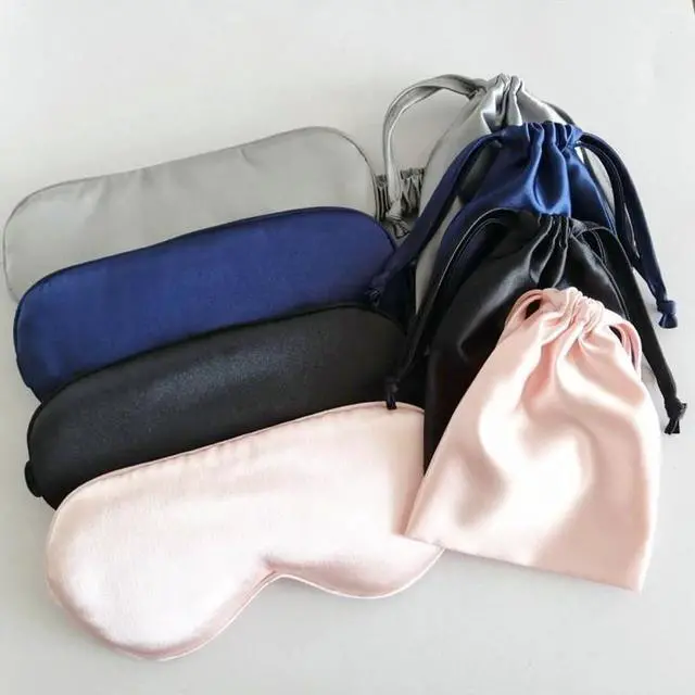 Main image of Vista Soft Eyes Sleep Mask In A Pouch Set - SILKY BLACK