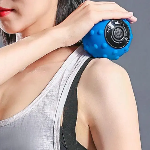 Main image of Vista Rejuv Vibrating Massage Ball - BLUE