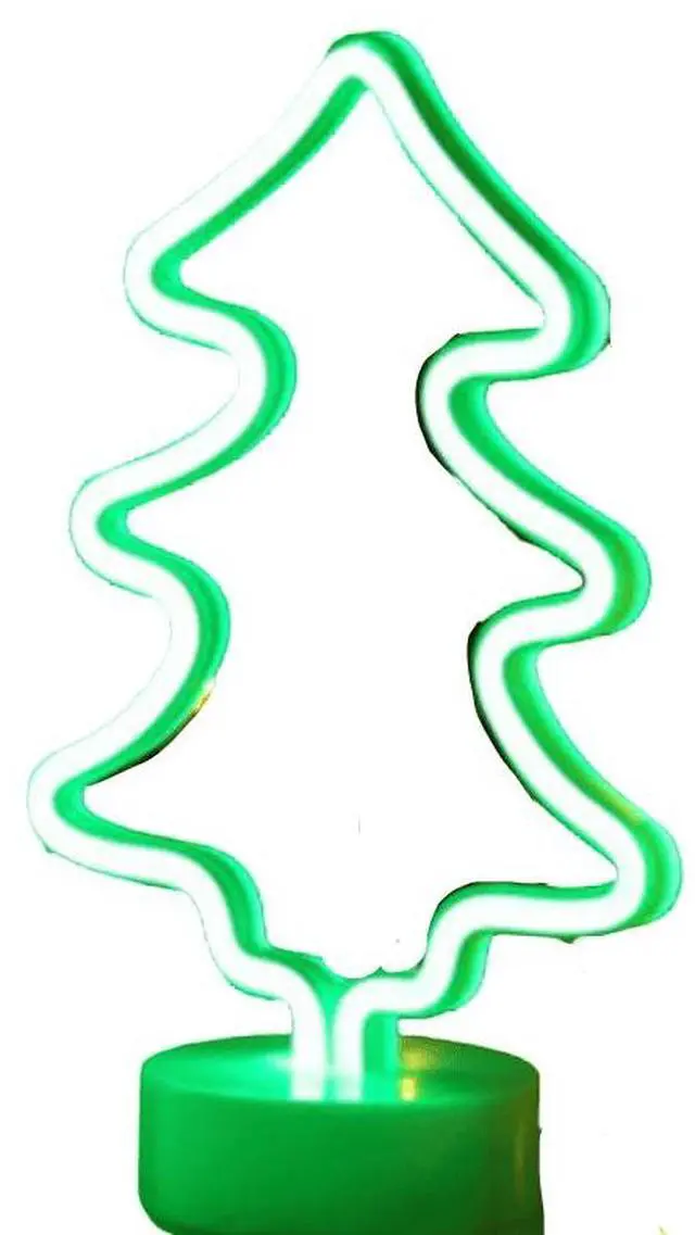 Main image of Vista Tropical Nights Neon Deco Lights With Remote Control - Green
