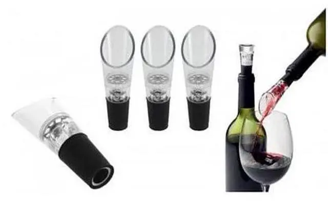 Main image of Vista Wine Aerators Decanting Spout For Wine Bottles - Clear
