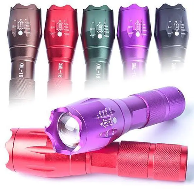 Main image of Vista Grab-N-Go Zoomable Focusing Flashlight In 5 Colors - Chocolate