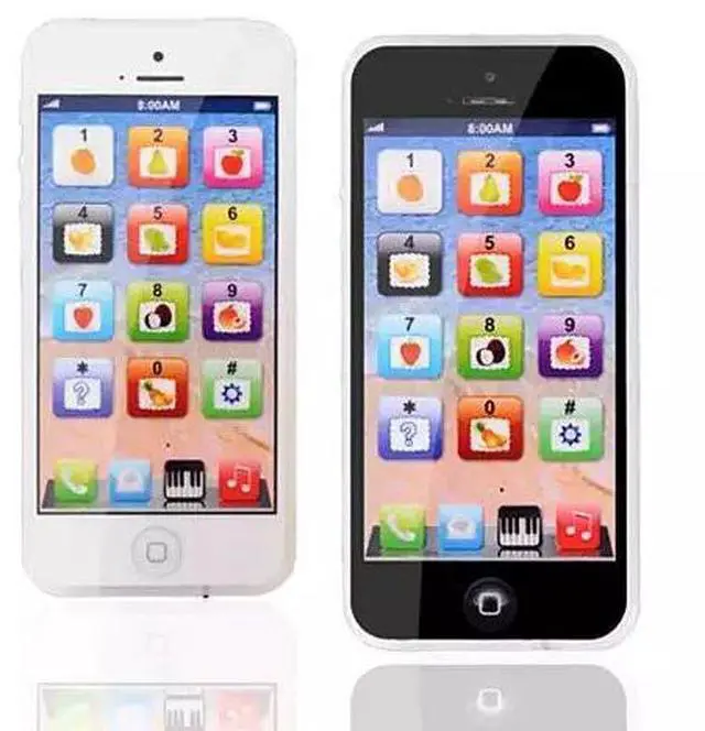 Main image of Vista So Smart Toy Phone With 8 Fun And Learning Functions - White Toy Phone