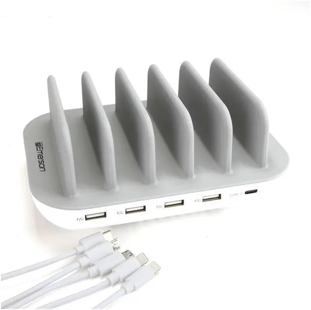 Main image of Emmerson 5-Port USB Charging Station - White