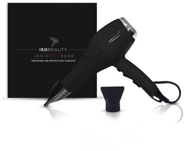 Main image of ISO Beauty The Ionic 3000 - 1750W Professional Ionic Blow Dryer - Black