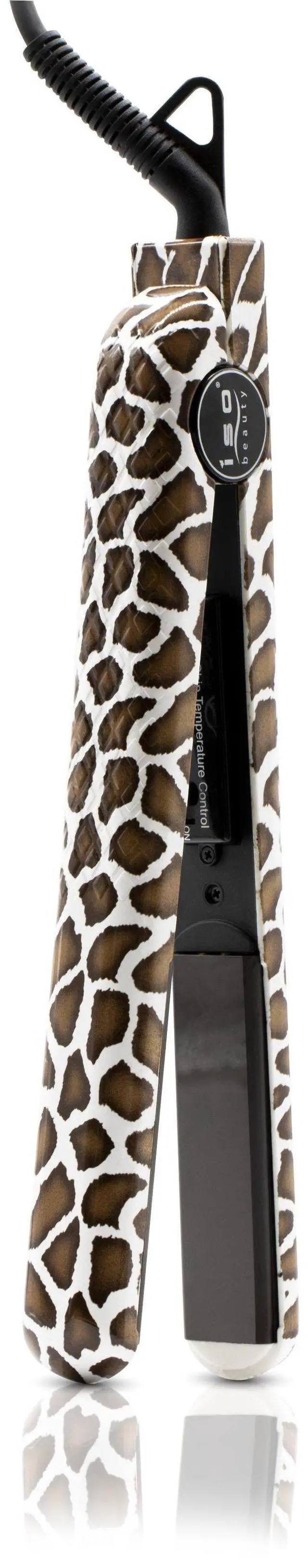 Main image of ISO Beauty Super Spectrum Pro 1.25" 100% Solid Ceramic Flat Iron - Giraffe