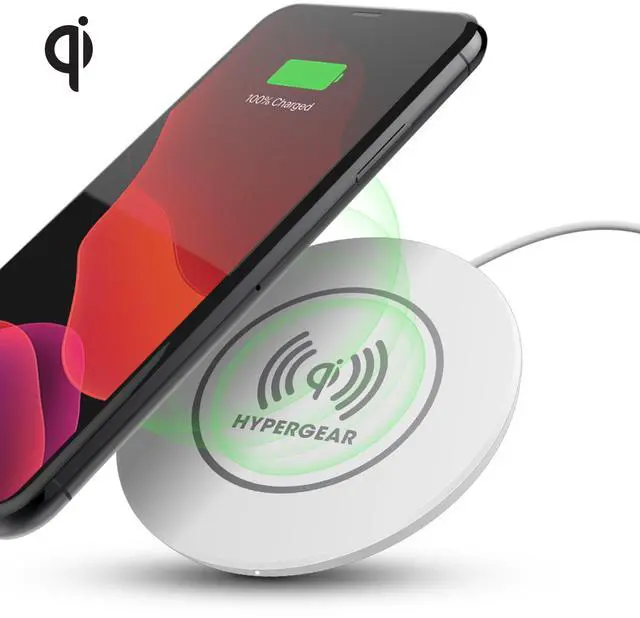 Main image of HyperGear Wireless Charge Pad - White